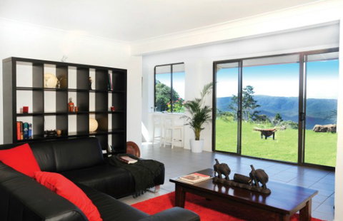 Clouds, Silver Lining And Old St Johns Church Beechmont - Tourism Cairns 5