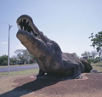 Crocodile Statue - Tourism Cairns