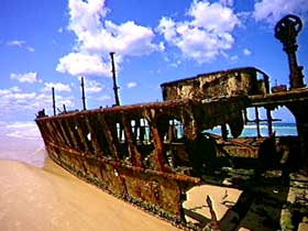 Maheno Shipwreck - Tourism Cairns 0