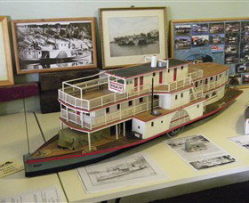 Wentworth Model Paddlesteamer Display - Tourism Cairns 0