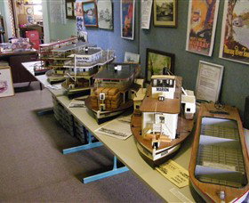 Wentworth Model Paddlesteamer Display - Tourism Cairns 1
