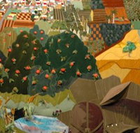 Griffith Regional Theatre Soft Sculptured Curtain - Tourism Cairns