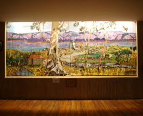 Adaminaby Memorial Hall Stage Curtain - Tourism Cairns 0