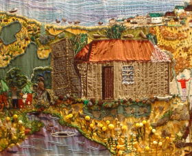 Adaminaby Memorial Hall Stage Curtain - Tourism Cairns 1