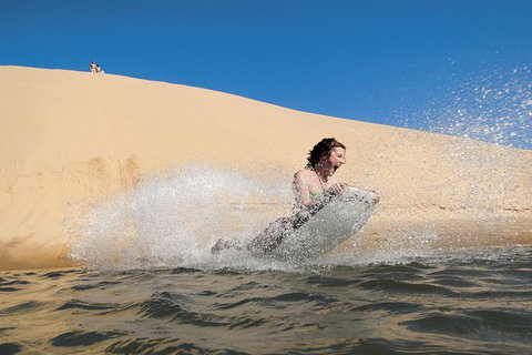 Full-Day 1770 Tour By LARC Amphibious Vehicle Including Sandboarding And Bustard Head Lightstation - Tourism Cairns 1