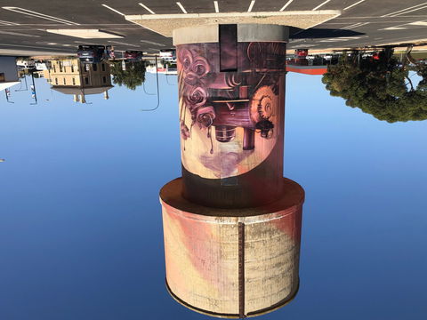 Kadina Water Tower Mural - Tourism Cairns 1
