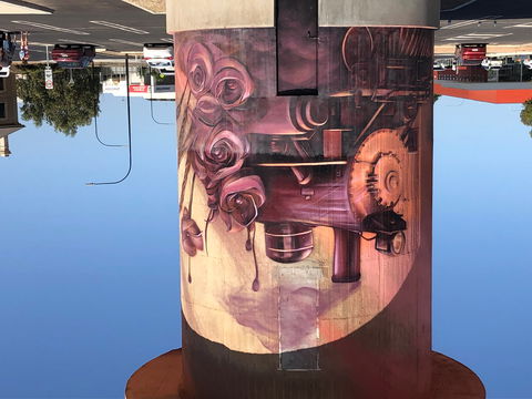 Kadina Water Tower Mural - Tourism Cairns 2