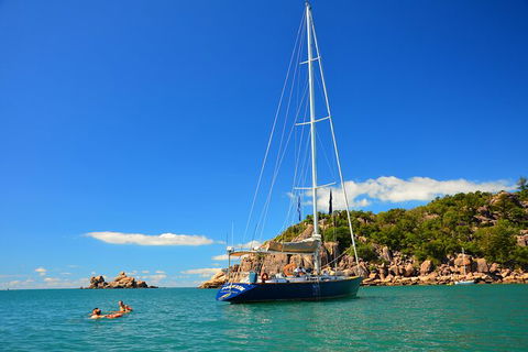 Helicopter And Magnetic Island Sailing - Tourism Cairns 1