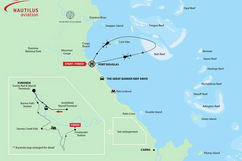 Day Tour To Kuranda, Rainforest And Port Douglas With Flight - Tourism Cairns 1