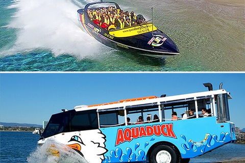 Aquaduck & Paradise Jet Boating Combo - Tourism Cairns 1