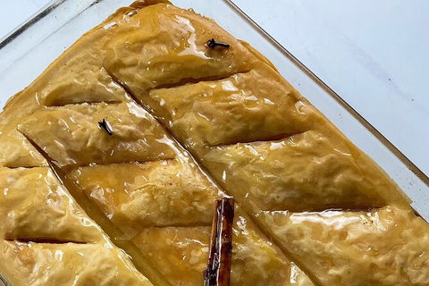 ONLINE CLASS Greek Galaktoboureko Cooking Class Melbourne - Tourism Cairns 4