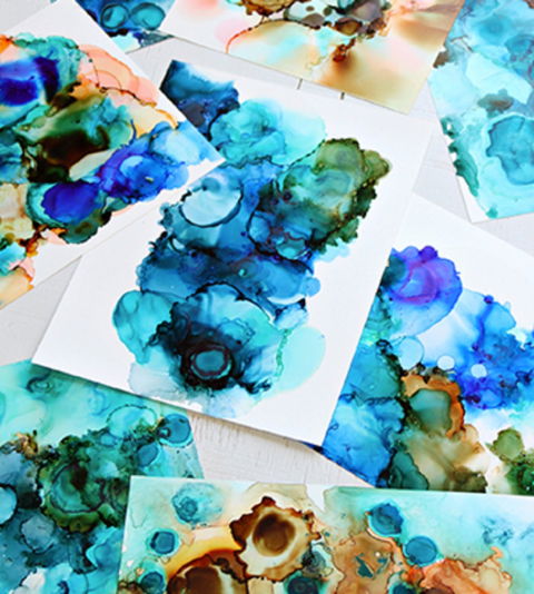 Alcohol Ink Art Class - Tourism Cairns 0