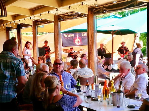 Angas Plains Wines Live In The Vines, With The Band -Wisky Jak - Tourism Cairns 1
