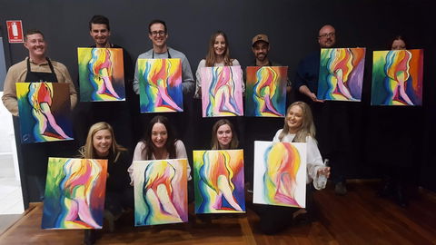 Paint And Sip Experience - Tourism Cairns 1