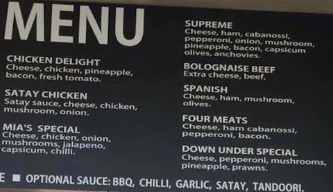 Pizza Down Under - Tourism Cairns 0