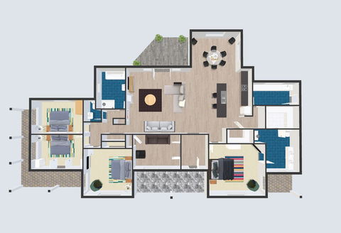 Grandview Accommodation - The Elm Tree Apartments - Tourism Cairns 32