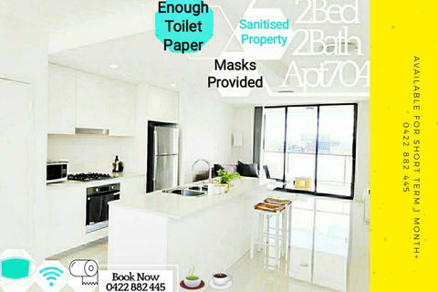 Stylish Liverpool 2Bed 2Bath Apartment -Skyline Views! -Masks Provided - Tourism Cairns 0