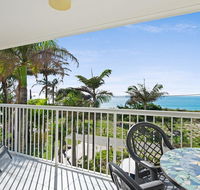 Views of Moreton Island from balcony at Beachside Haven Rickman Pde Woorim - Tourism Cairns