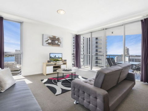 Beach Stay - Ocean & Riverview Resort Chevron Renaissance Central Surfers Paradise - Tourism Cairns 3