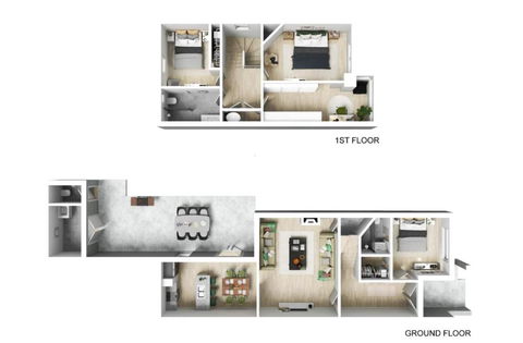 NEWLY RENOVATED LARGE 3.5 BDRM HOUSE! BEST OF MELB - Tourism Cairns 1