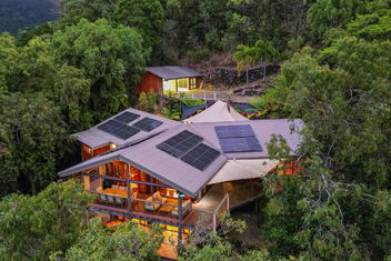 Rainforest Treehouse Sanctuary - With Ocean Views with Tourism Cairns