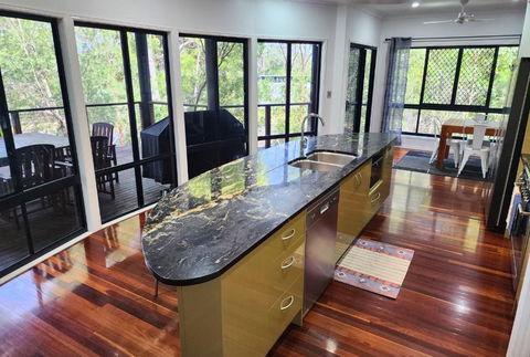EUROLIE ON HIGH At Kingfisher Bay Fraser Island - Tourism Cairns 3