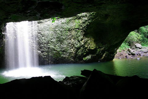 Natural Bridge & Springbrook Waterfalls Tour + Hot Air Balloon With Breakfast - Tourism Cairns 2