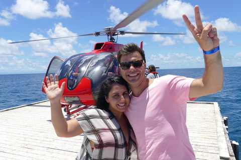 Full Day Reef Cruise Including 10 Minute Heli Scenic Flight: Get High Package - Tourism Cairns 0
