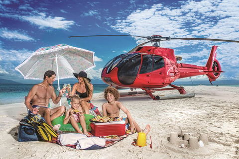 Private Helicopter Tour: Reef Island Snorkeling And Gourmet Picnic Lunch - Tourism Cairns 0