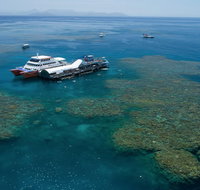 Cruise to Moore Reef Pontoon and Return Helicopter Flight from Cairns - Tourism Cairns