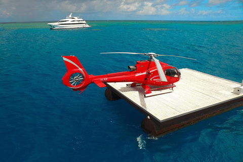 Cruise Out And Cruise Return, Plus 10 Minute Scenic Flight - Tourism Cairns 0