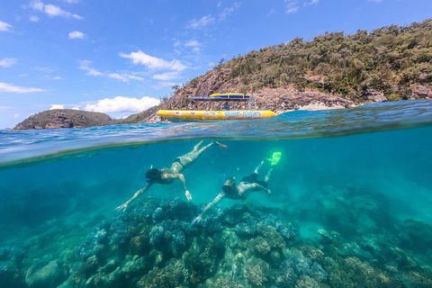 Great Barrier Reef Scenic Flight And Ocean Rafting Whitehaven Beach Day Trip - Tourism Cairns 0