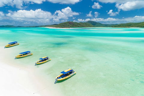 Great Barrier Reef Scenic Flight And Ocean Rafting Whitehaven Beach Day Trip - Tourism Cairns 2