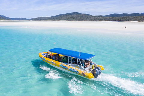 Great Barrier Reef Scenic Flight And Ocean Rafting Whitehaven Beach Day Trip - Tourism Cairns 5