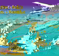 Scenic Flight - Great Barrier Reef Heart Reef Whitehaven Beach  Hill Inlet - Tourism Cairns