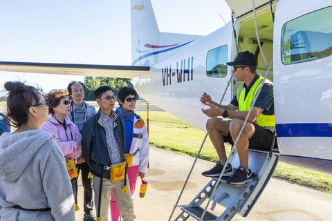 Scenic Flight - Great Barrier Reef, Heart Reef, Whitehaven Beach & Hill Inlet! - Tourism Cairns 1