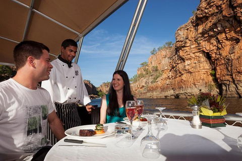 Nitmiluk (Katherine) Gorge 3.5-Hour Sunset Dinner Boat Tour - Tourism Cairns 0